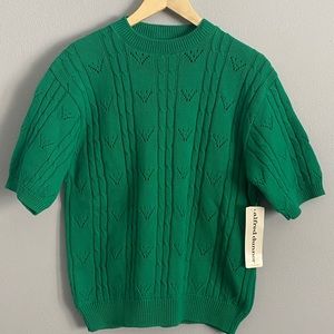 Vintage Alfred Dunner granny sweater NWT